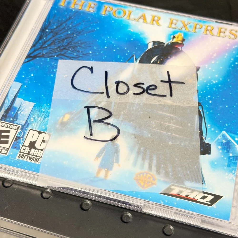 The Polar Express PC CD-ROM Video Game THQ‎ 2004 2-Disc Set Holiday Adventure